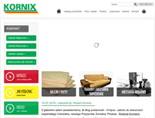 Tablet Screenshot of kornix.com.pl